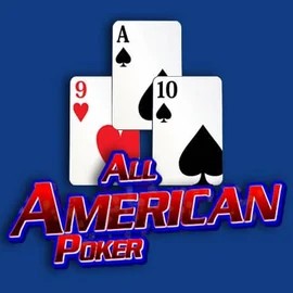 All American Poker online game logo by RTG (Reel Time Gaming) on totalscasino.nl