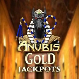 Anubis Gold Jackpots by Inspired Gaming, showcased at totalscasino.nl – game logo
