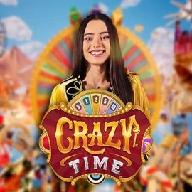 Crazy Time by Evolution, showcased at totalscasino.nl – game logo