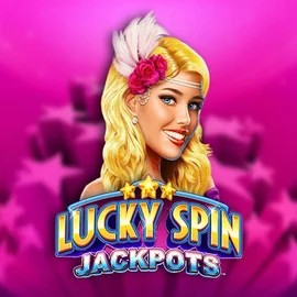 Lucky Spin Jackpots online game logo by Novomatic on totalscasino.nl