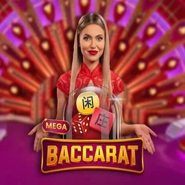 Mega Baccarat game by Pragmatic Play – logo hosted on Total Casino
