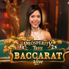 Prosperity Tree Baccarat by Evolution, showcased at totalscasino.nl – game logo