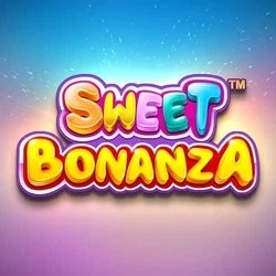 Sweet Bonanza online game logo by Pragmatic Play on totalscasino.nl