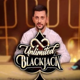 Unlimited Blackjack by Ezugi, showcased at totalscasino.nl – game logo